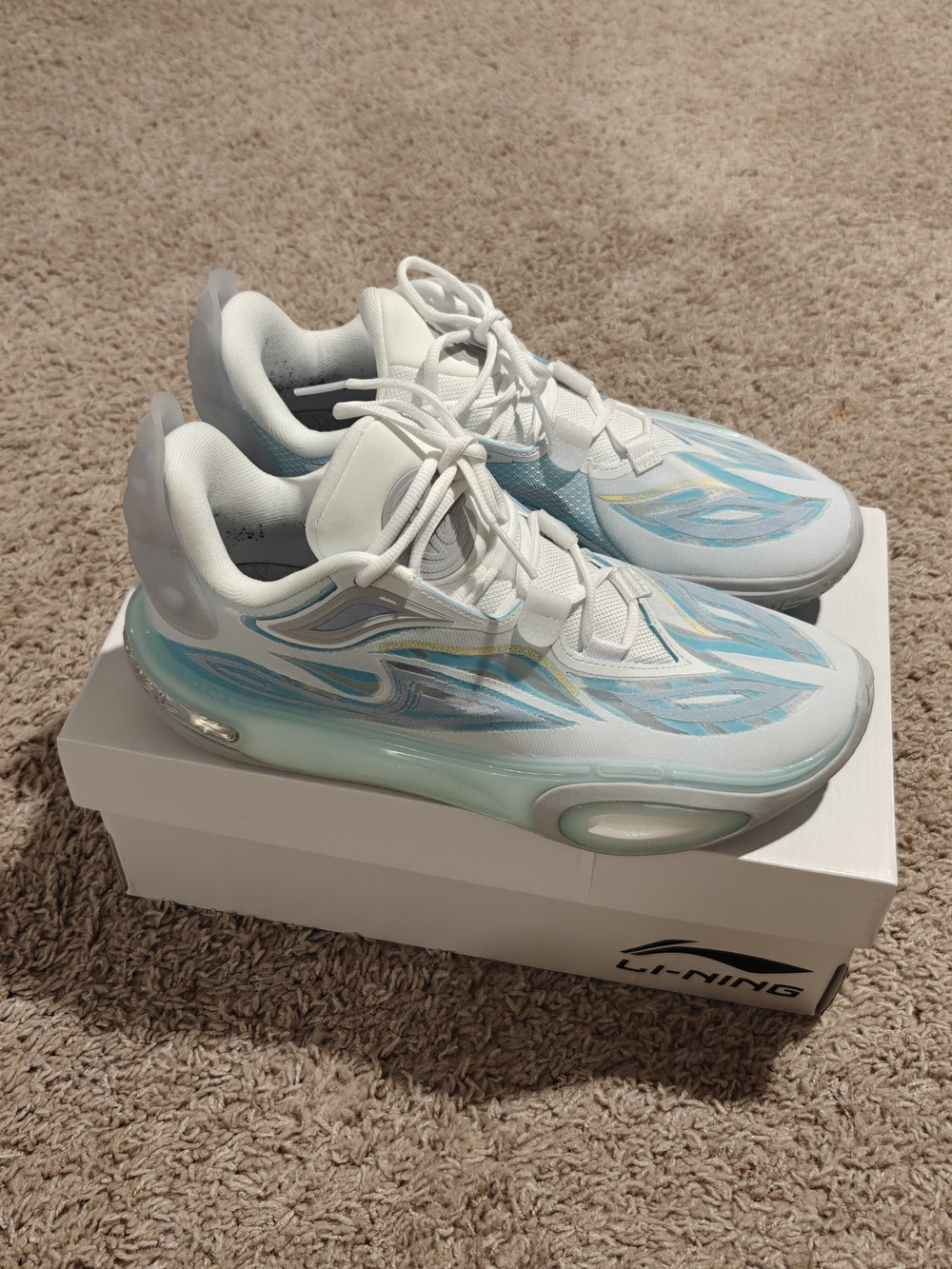 Li-Ning Way of Wade All City 11 V2 Sky Blue, Size 10.5